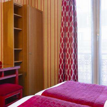 Masion du Pré - Chambre double à lits jumeaux - Copyright Arnaud Laplanche